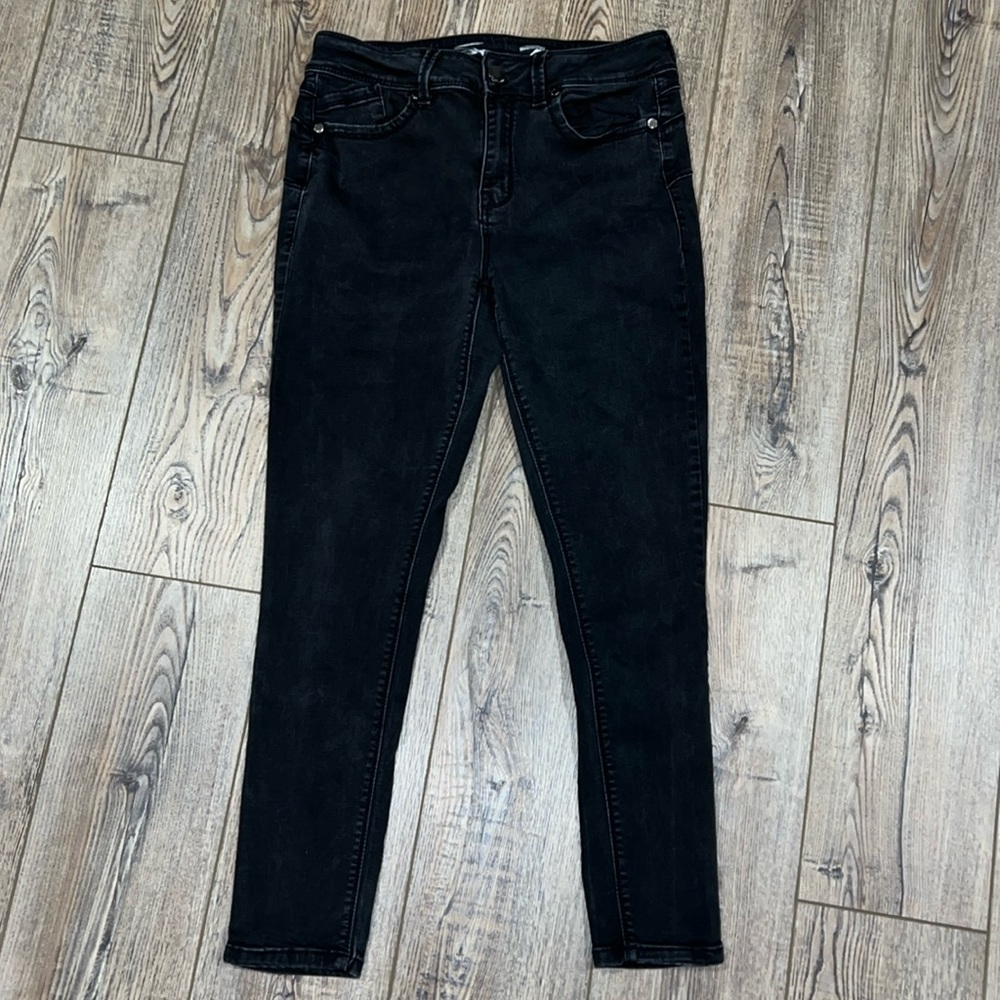 Seven7 Legging Booty Shaper Jeans Fawn Black Size 14